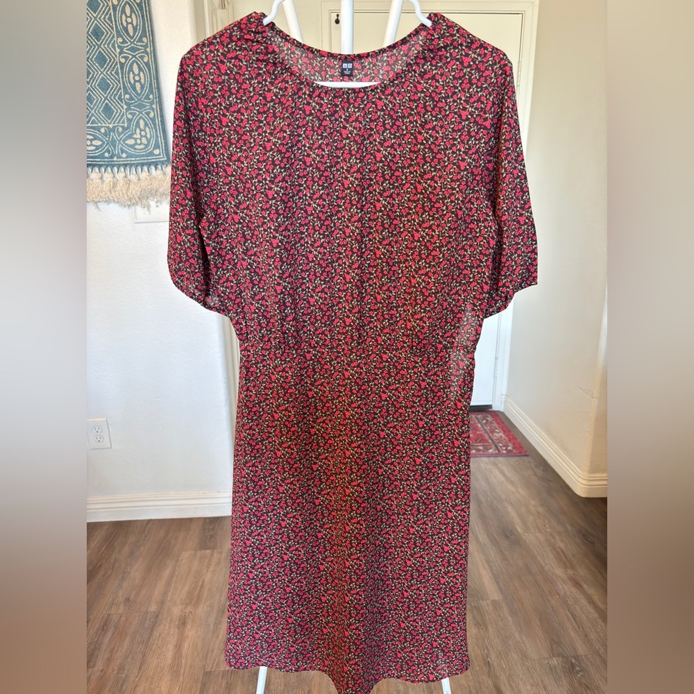 3for30 Uniqlo Dress Red Small
